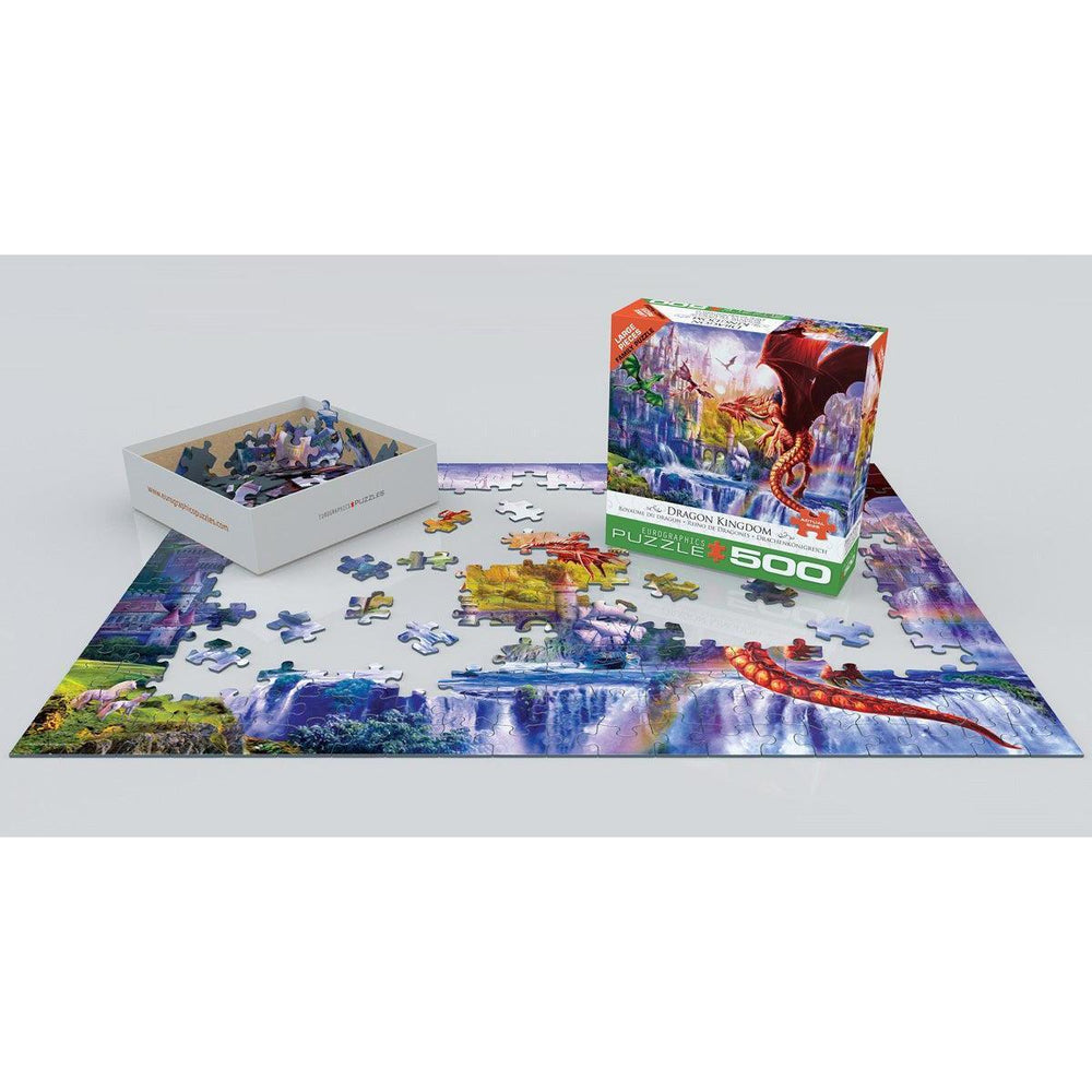 Dragon Kingdom 500 Piece Jigsaw Puzzle Eurographics (ONLINE ORDER ONLY)