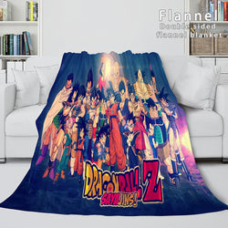 Dragon Ball Cosplay Flannel Blanket Throw Soft (Online Order Only)