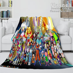 Dragon Ball Flannel Fleece Blanket (Online Order Only)