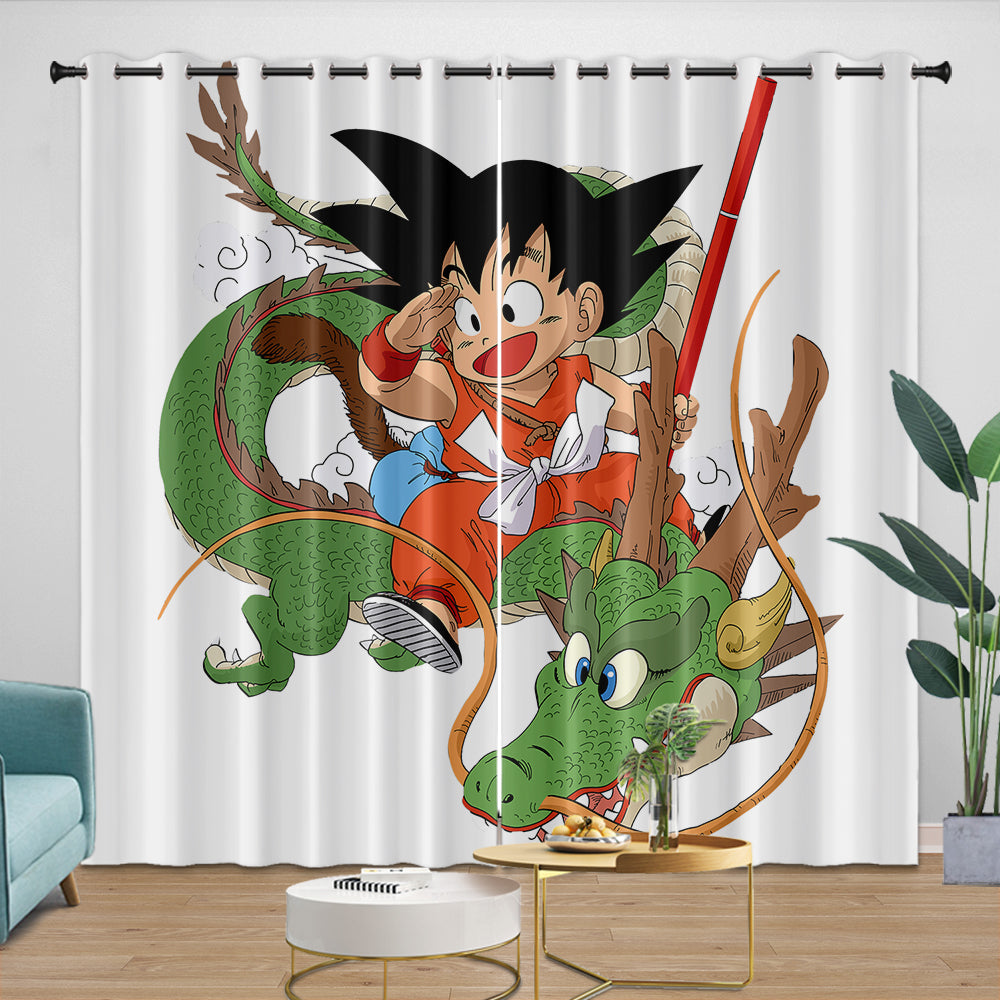 Dragon Ball Curtains Blackout Window Pattern Drapes Room Decoration (ONLINE ORDER ONLY)