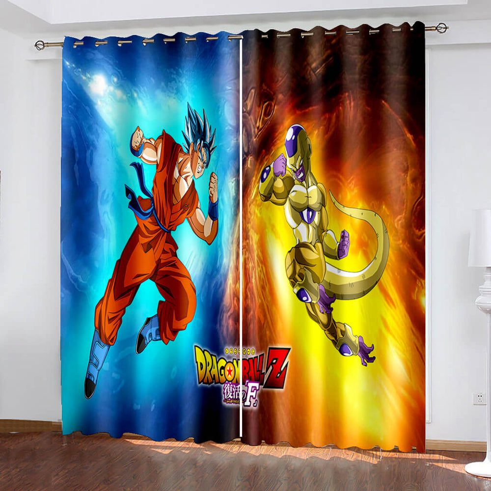 Dragon Ball Curtains Pattern Blackout Window Drapes (Online Order Only)