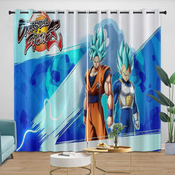 Dragon Ball FighterZ Curtains Blackout Window Drapes Room Decoration (Online Order Only)