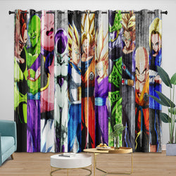 Dragon Ball FighterZ Curtains Blackout Window Drapes Room Decoration (Online Order Only)