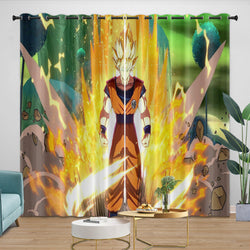 Dragon Ball FighterZ Curtains Blackout Window Drapes Room Decoration (Online Order Only)