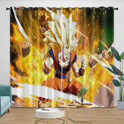 Dragon Ball FighterZ Curtains Blackout Window Drapes Room Decoration (Online Order Only)