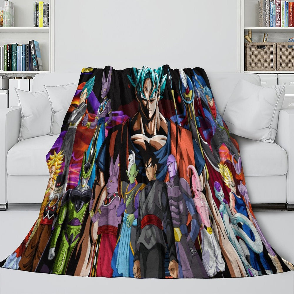 Dragon Ball Super Blanket Flannel Throw Room Decoration (ONLINE ORDER ONLY)