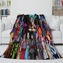 Dragon Ball Super Blanket Flannel Throw Room Decoration (ONLINE ORDER ONLY)