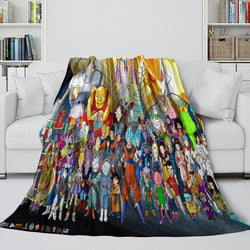 Dragon Ball Super Blanket Flannel Throw Room Decoration (ONLINE ORDER ONLY)