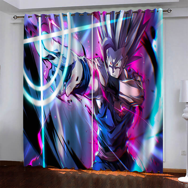 Dragon Ball Super Super Hero Curtains Blackout Window Drapes (Online Order Only)