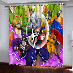 Dragon Ball Super Super Hero Curtains Blackout Window Drapes (Online Order Only)