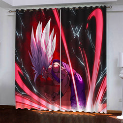 Dragon Ball Super Super Hero Curtains Blackout Window Drapes (Online Order Only)