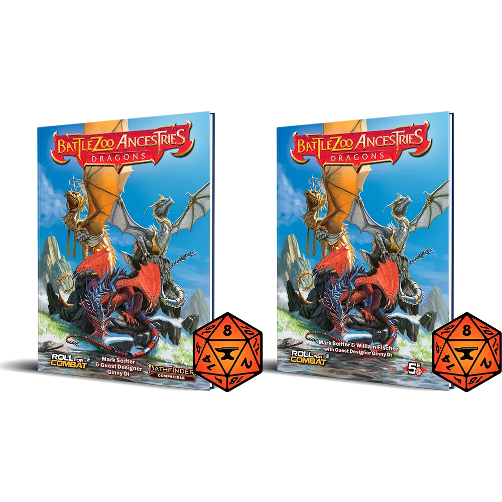 Battlezoo Ancestries: Dragons Hardcover & PDF (Online Order Only)