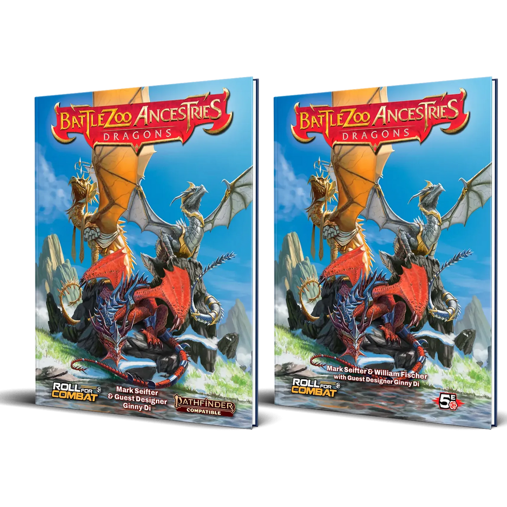 Battlezoo Ancestries: Dragons Hardcover & PDF (Online Order Only)