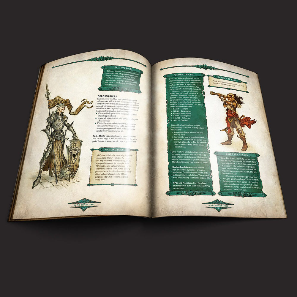 Dragonbane RPG: Book of Magic (ONLINE ORDER ONLY)