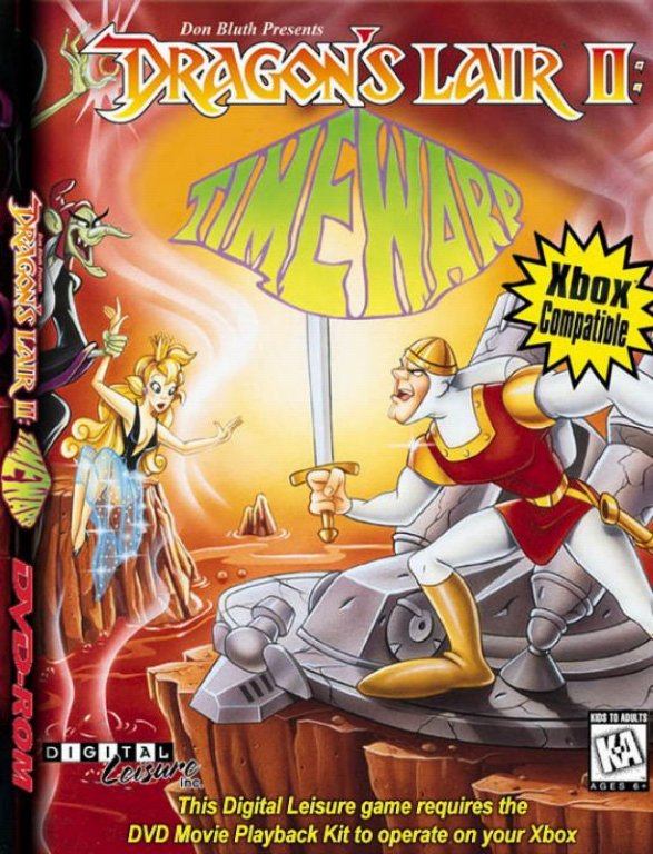 Dragon's Lair II: Time Warp (Xbox) (ONLINE ORDER ONLY)