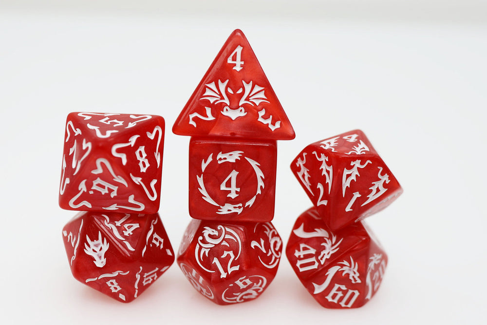 Drake's Flight: Inferno RPG Dice Set (ONLINE ORDER ONLY)