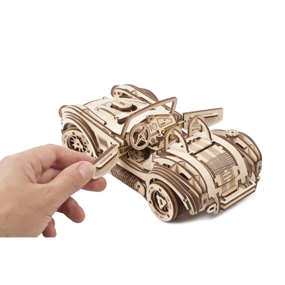 Drift Cobra Racing Car 3D Wood Model Kit UGEARS (ONLINE ORDER ONLY)