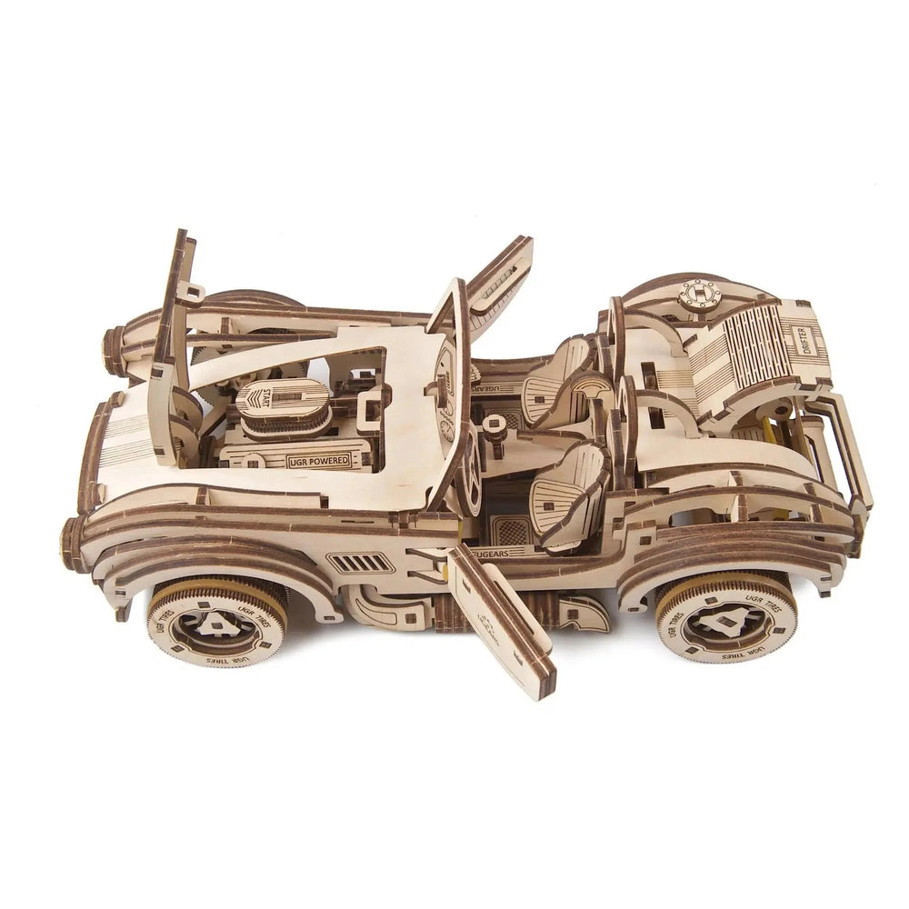 Drift Cobra Racing Car 3D Wood Model Kit UGEARS (ONLINE ORDER ONLY)