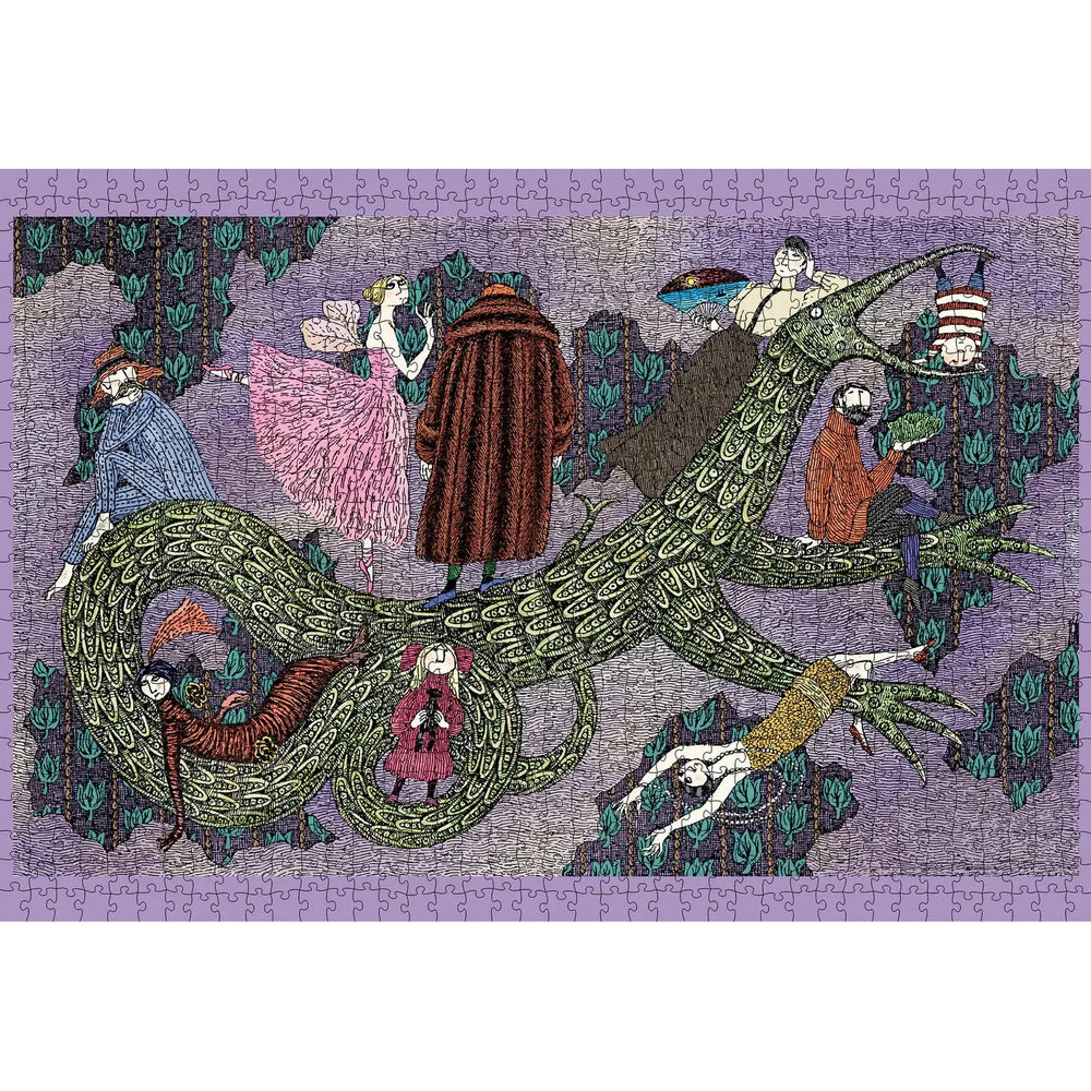 Drop Curtain 1000 Piece Jigsaw Puzzle Pomegranate (ONLINE ORDER ONLY)
