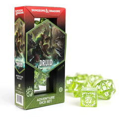 D&D Adventure Dice: Druid (Green) (ONLINE ORDER ONLY)