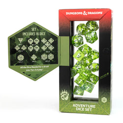 D&D Adventure Dice: Druid (Green) (ONLINE ORDER ONLY)