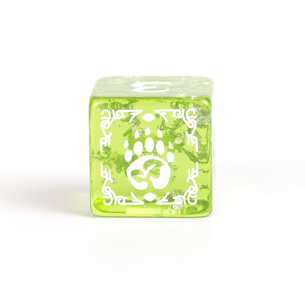 D&D Adventure Dice Set - Druid Edition | Green 15pc Collection (ONLINE ORDER ONLY)