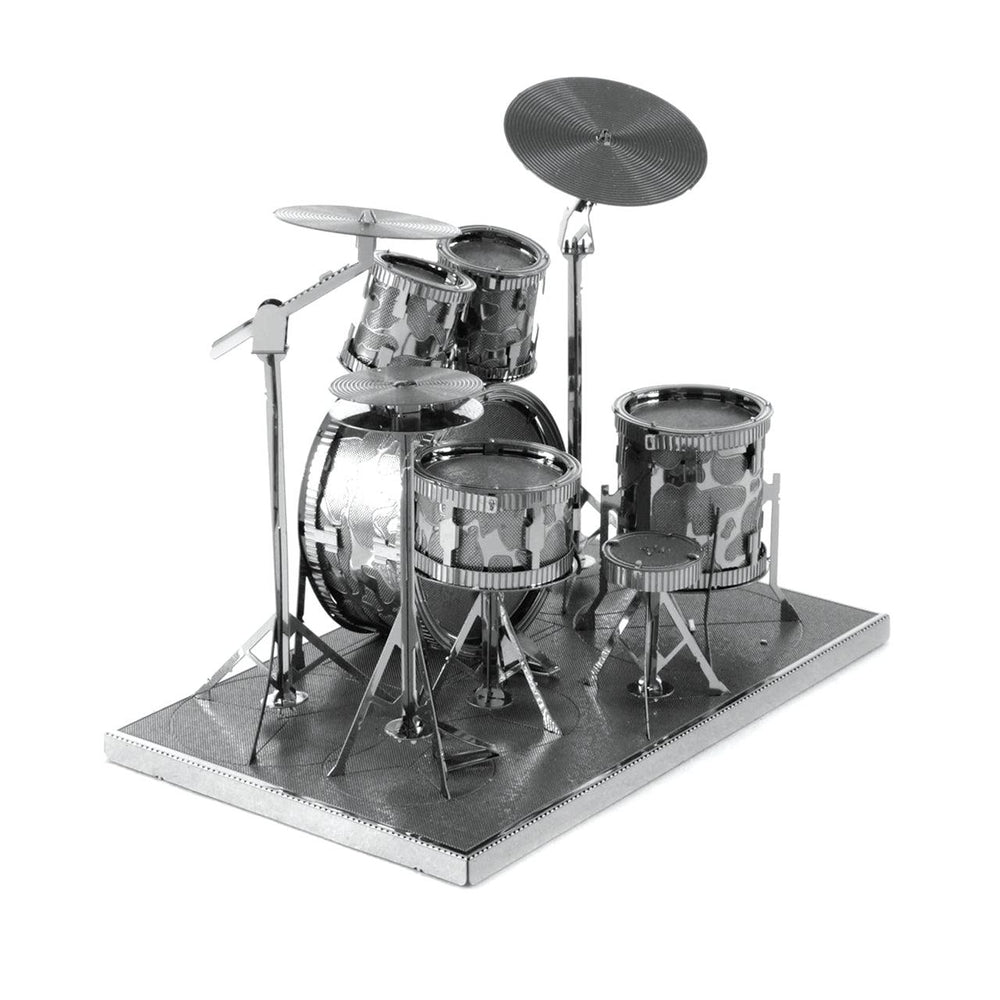 Drum Set 3D Steel Model Kit Metal Earth (ONLINE ORDER ONLY)