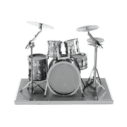 Drum Set 3D Steel Model Kit Metal Earth (ONLINE ORDER ONLY)