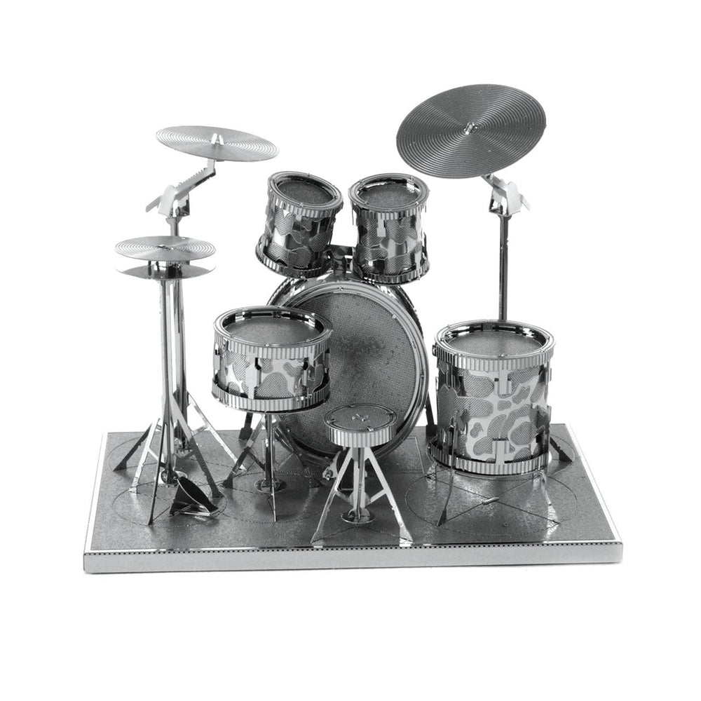 Drum Set 3D Steel Model Kit Metal Earth (ONLINE ORDER ONLY)