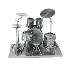 Drum Set 3D Steel Model Kit Metal Earth (ONLINE ORDER ONLY)