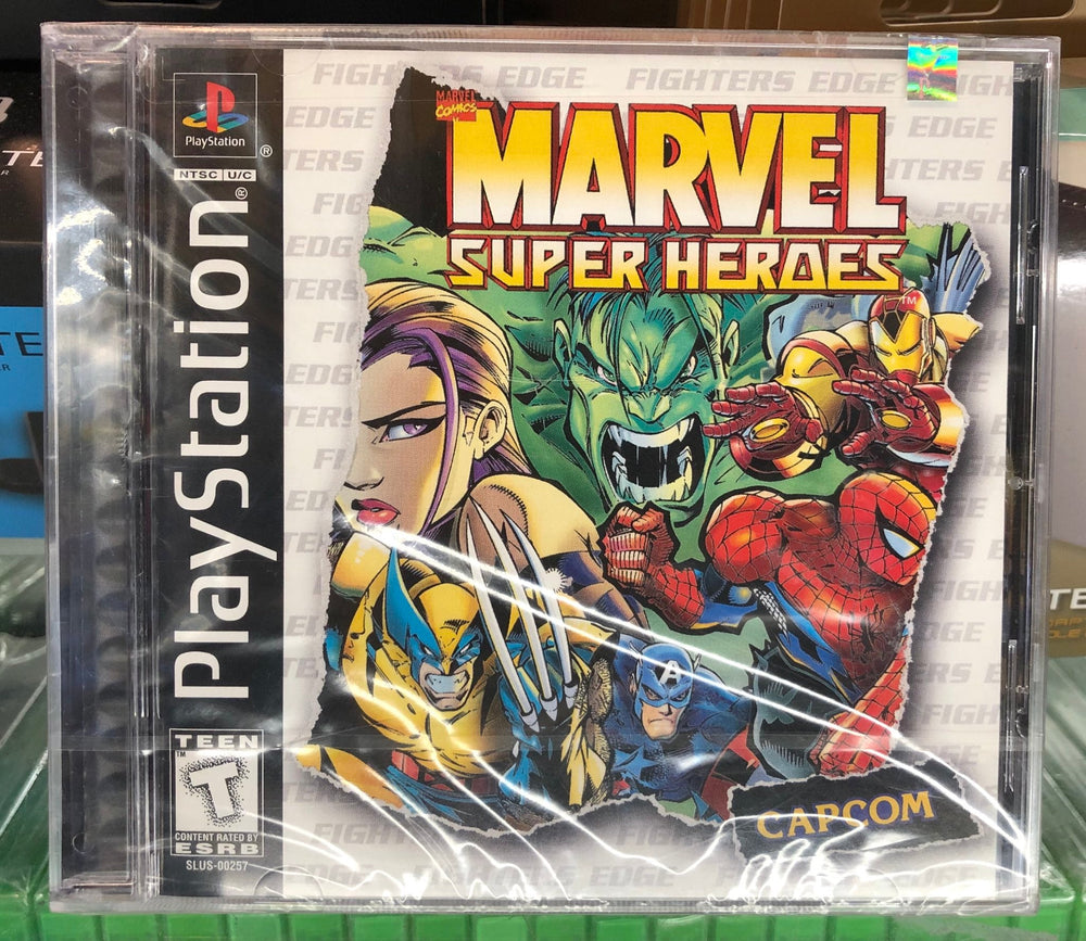 Marvel Super Heroes Fighters Edge Cover Variant (PlayStation) (ONLINE ORDER ONLY)