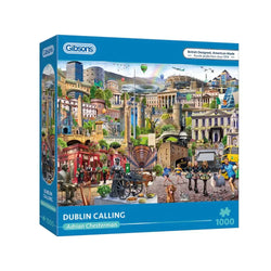 Dublin Calling 1000 Piece Jigsaw Puzzle Gibsons (ONLINE ORDER ONLY)
