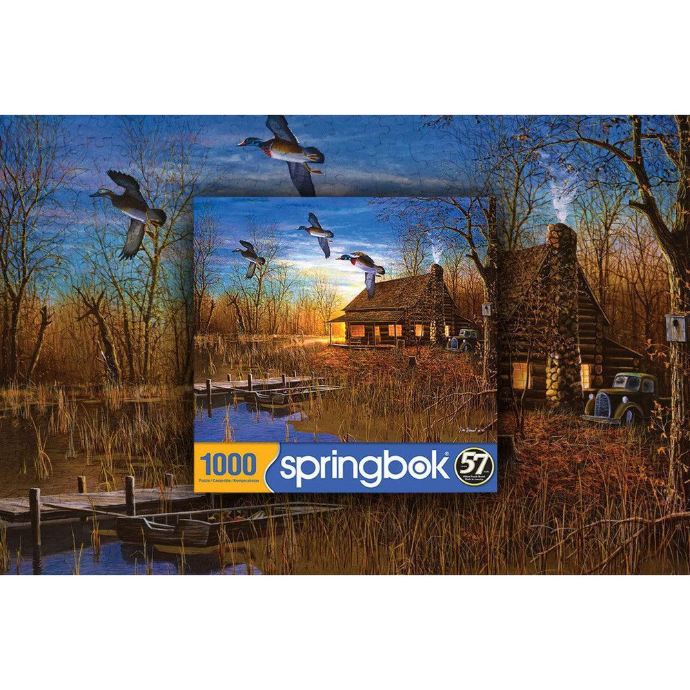 Duck Lodge 1000 Piece Jigsaw Puzzle Springbok (ONLINE ORDER ONLY)