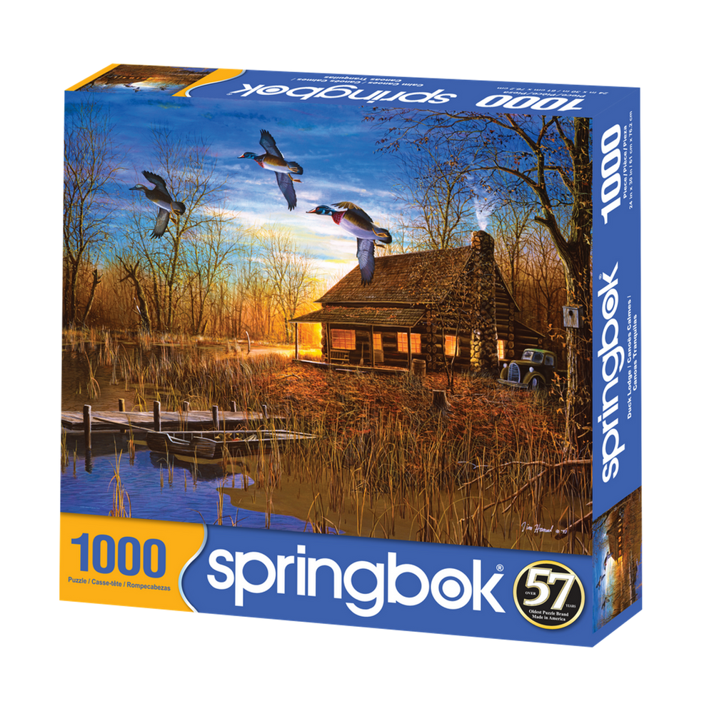 Duck Lodge 1000 Piece Jigsaw Puzzle Springbok (ONLINE ORDER ONLY)