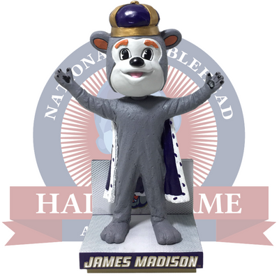 Duke Dog James Madison Dukes Mascot Bobblehead (ONLINE ORDER ONLY)