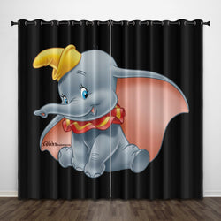 Dumbo Curtains Pattern Blackout Window Drapes (Online Order Only)