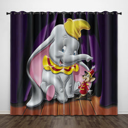 Dumbo Curtains Pattern Blackout Window Drapes (Online Order Only)