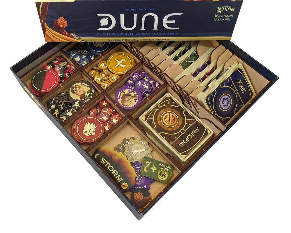 Dune Board Game Organizer Insert (ONLINE ORDER ONLY)