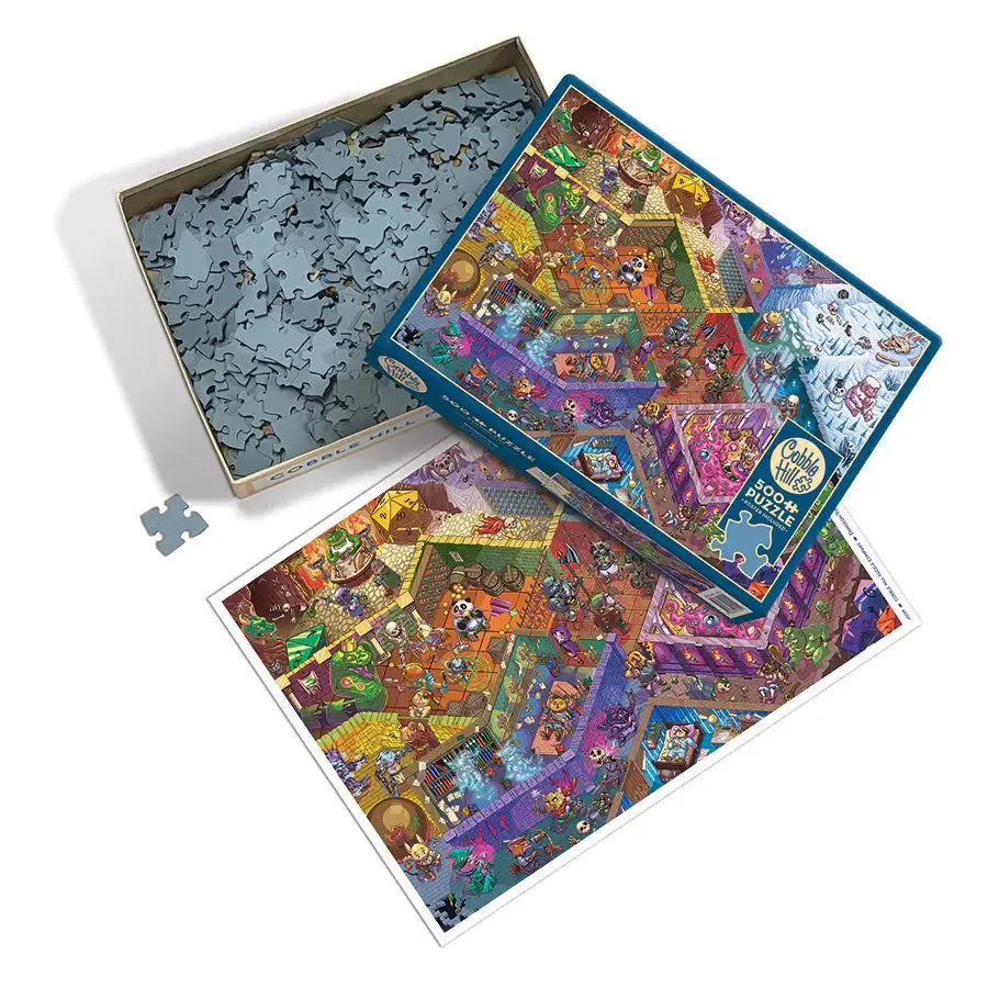 Dungeon Run 500 Piece Jigsaw Puzzle Cobble Hill (ONLINE ORDER ONLY)