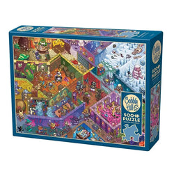 Dungeon Run 500 Piece Jigsaw Puzzle Cobble Hill (ONLINE ORDER ONLY)