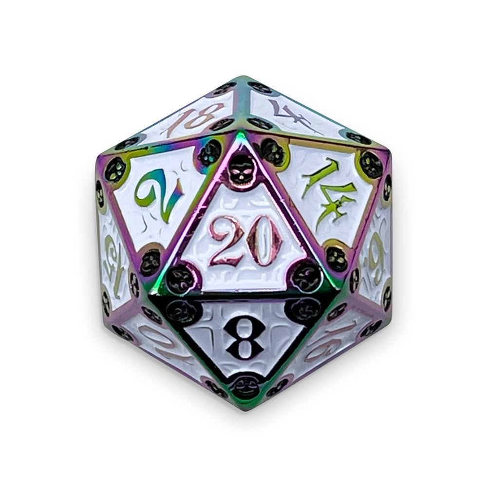 Dungeon Delve Runestones™ - 25mm D20 - Bone Yard (Online Only)