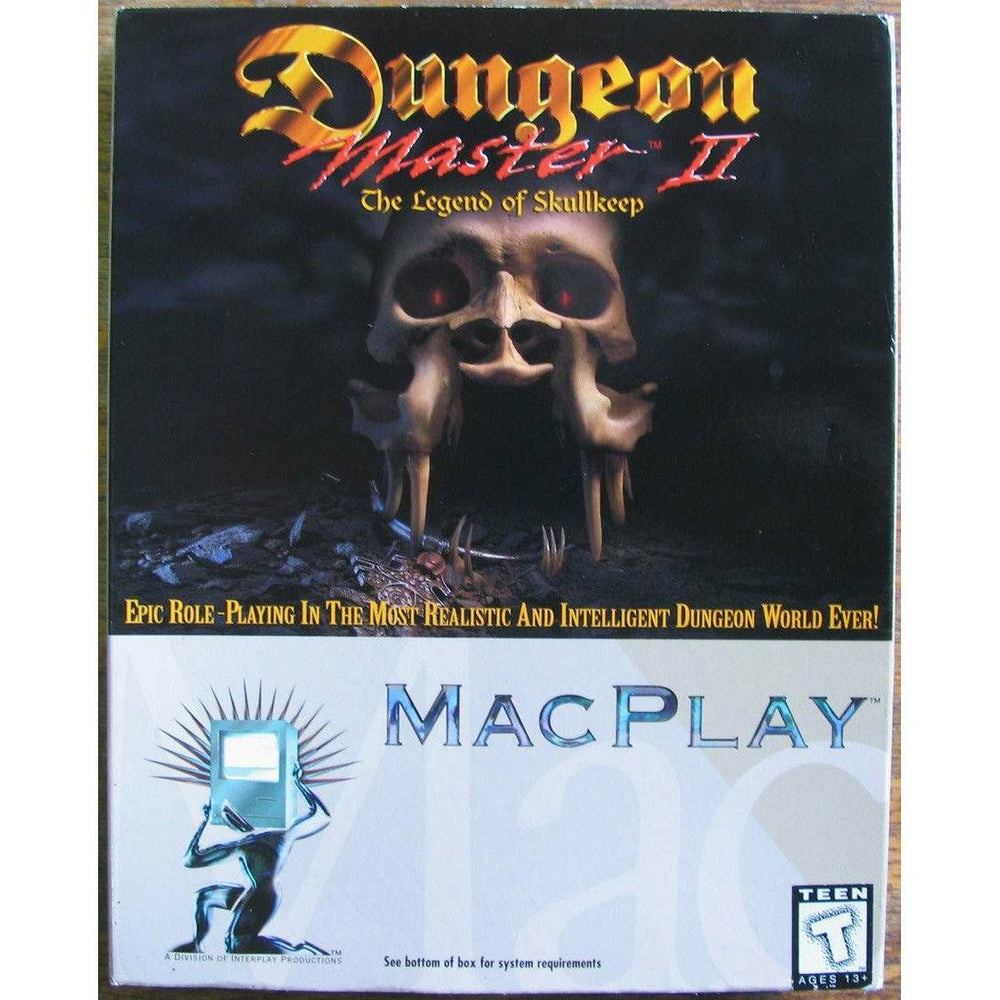 Dungeon Master II The Legend Of Skullkeep - MAC - CD Rom Version (Online Order Only)