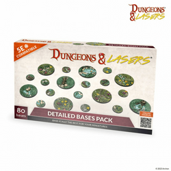 Dungeons & Lasers: Detailed Bases Pack (ONLINE ORDER ONLY)