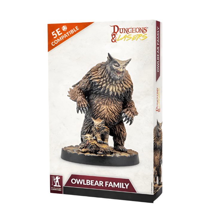 Dungeons & Lasers: Owlbear Family (ONLINE ORDER ONLY)
