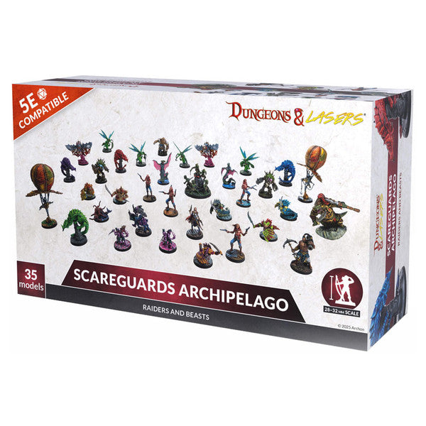 Dungeons & Lasers: Raiders And Beasts Of Scareguards Archipelago (ONLINE ORDER ONLY)