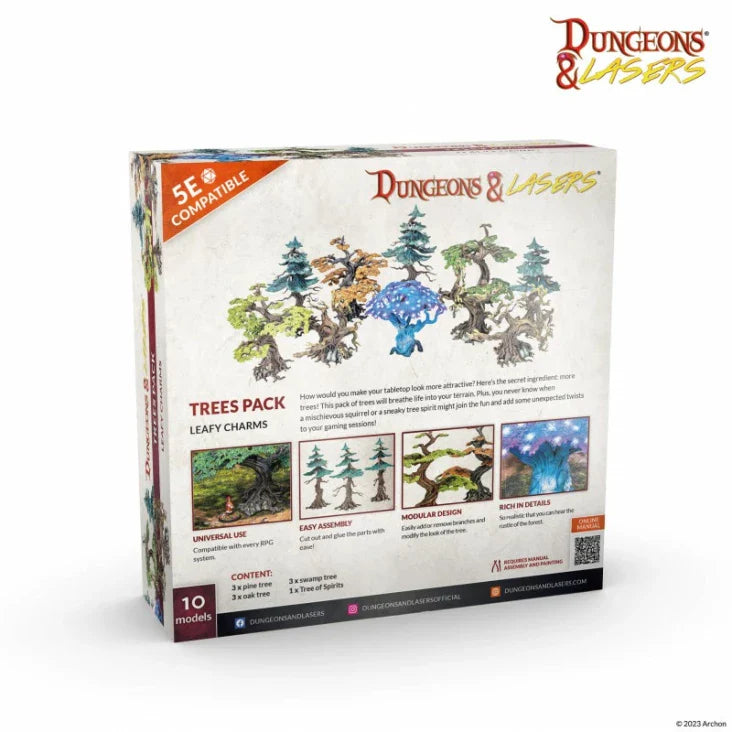 Dungeons & Lasers: Trees Pack (ONLINE ORDER ONLY)