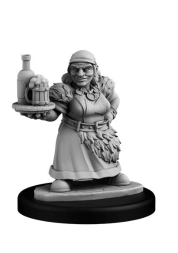 Dwarf Barmaid (ONLINE ORDER ONLY)