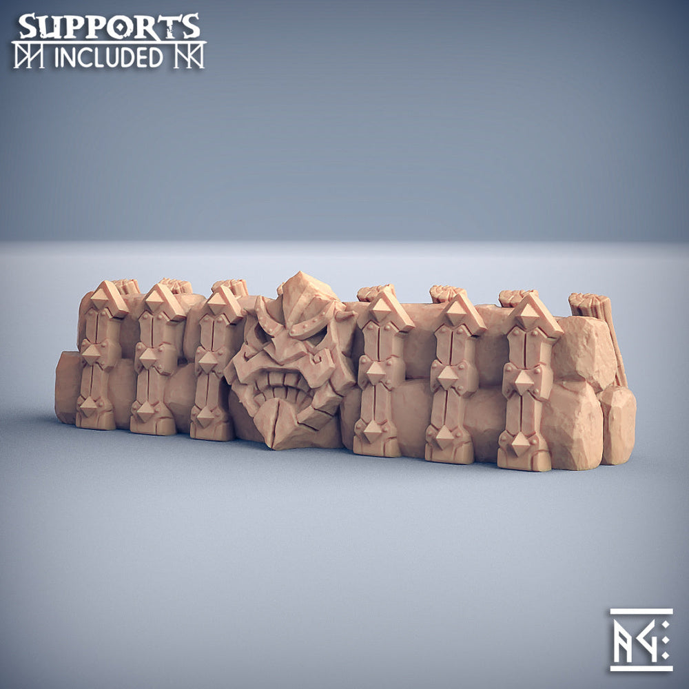 3D Printed Artisan Guild Dwarven Emplacement Dwarven Oathbreakers 28mm 32mm (Online Only)