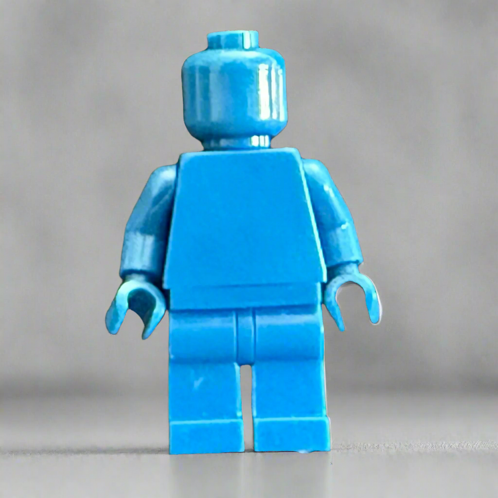 Monochrome Custom Minifigures – 40+ Vibrant Colors! (ONLINE ORDER ONLY)