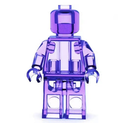 Set of 12 Transparent Minifigures – Clear Minifigs (Adult Builds & Display-Grade) (ONLINE ORDER ONLY)